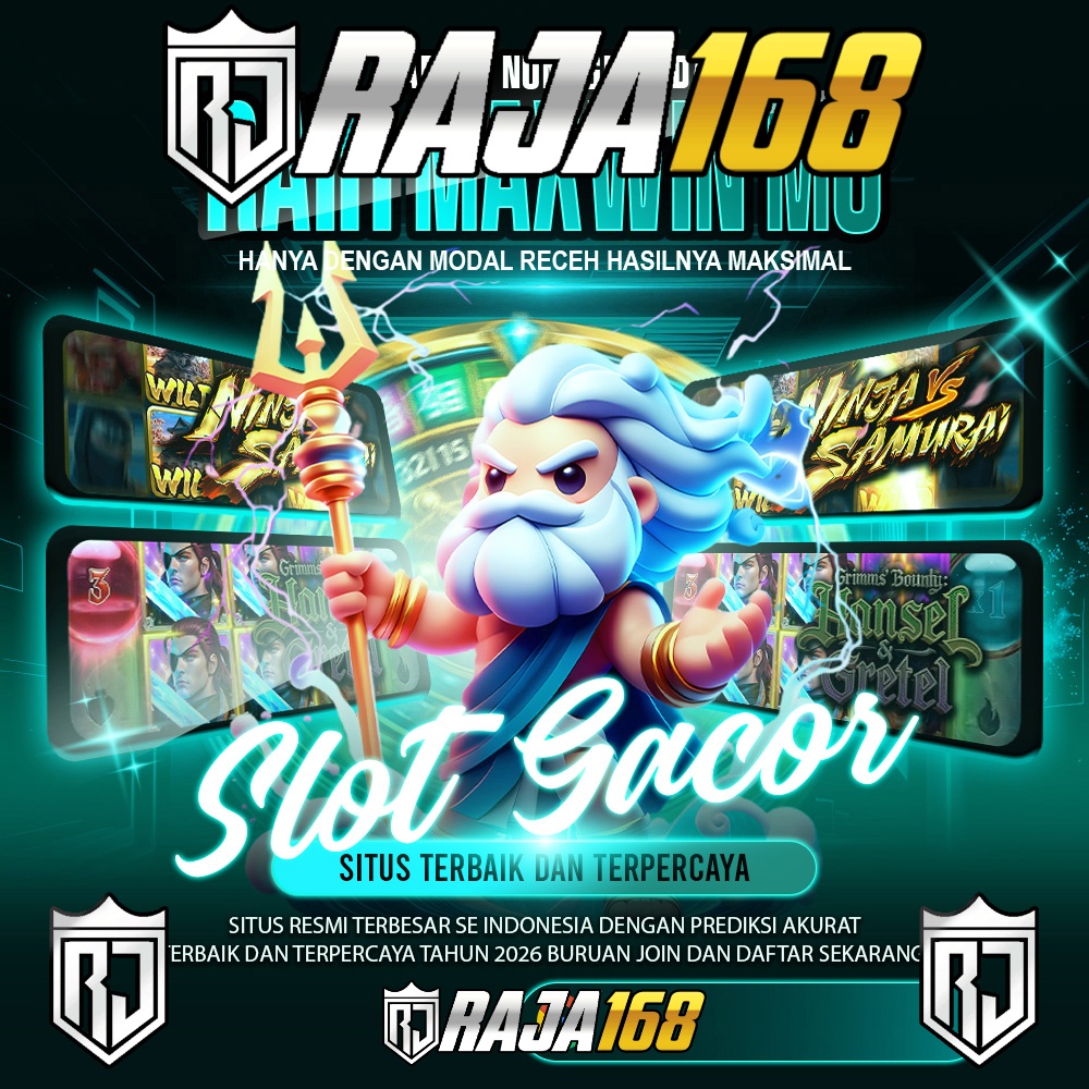 RAJA168: Situs Slot Gacor Resmi Hari Ini Pusat Slot88 Dengan Peluang Menang dan Maxwin Besar